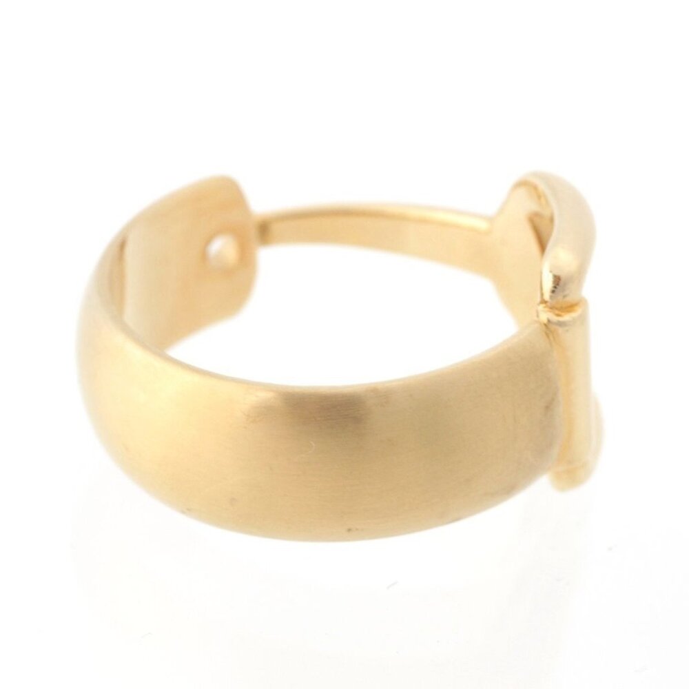 Gucci Horsebit Scarf Ring Gold Plated Vintage - Picture 9 of 10